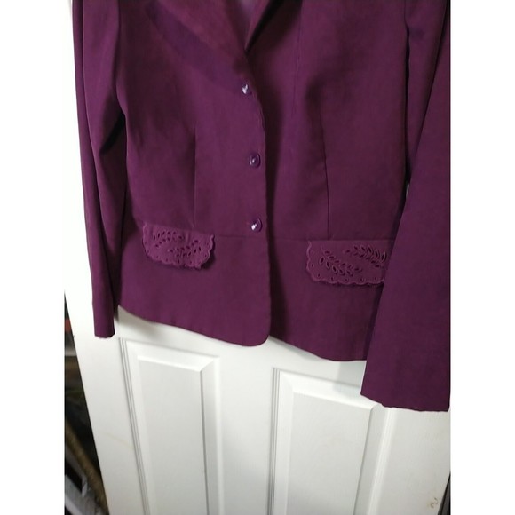 Studio I Purple Blazer - Picture 10 of 15